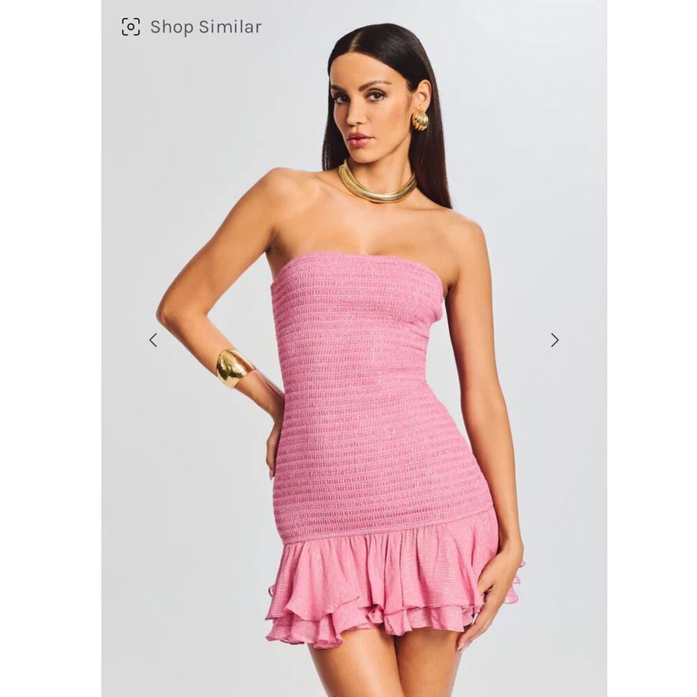 Rococo Sand Short Dress Size Medium - Picture 3 of 8